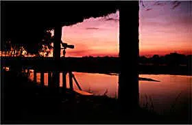 Sunset at Nsefu